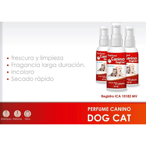 Perfume para gatos y perros DogCat