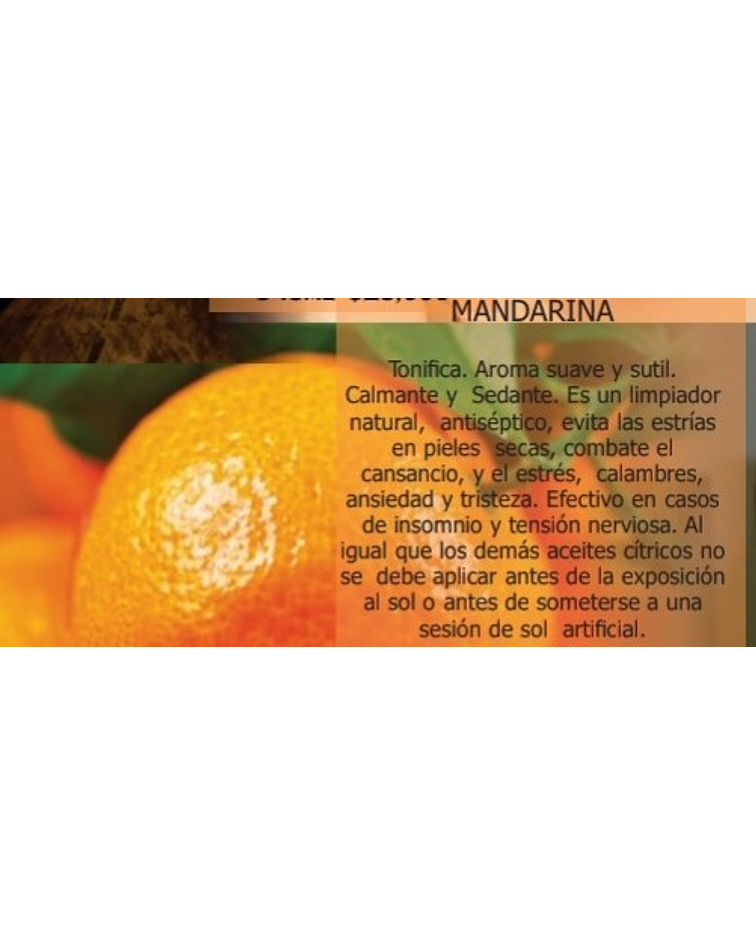 Aceite de Mandarina  
