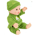 Bebe niño pijama verde 2