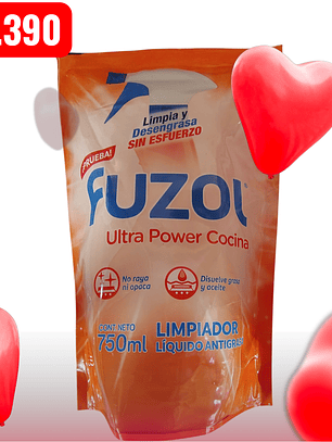 FUZOL DESENGRASA COCINA 750 ML