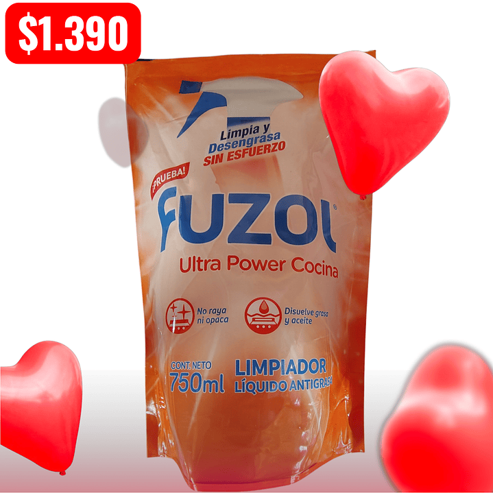 FUZOL DESENGRASA COCINA 750 ML 1