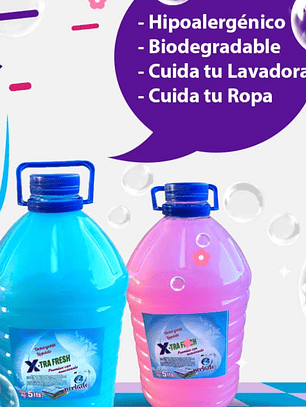 XTRA FRESH  DETERGENTE 5LT