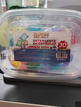 Detergente capsulas 30 un