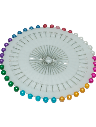 RODELA ALFILERES CABEZA COLOR