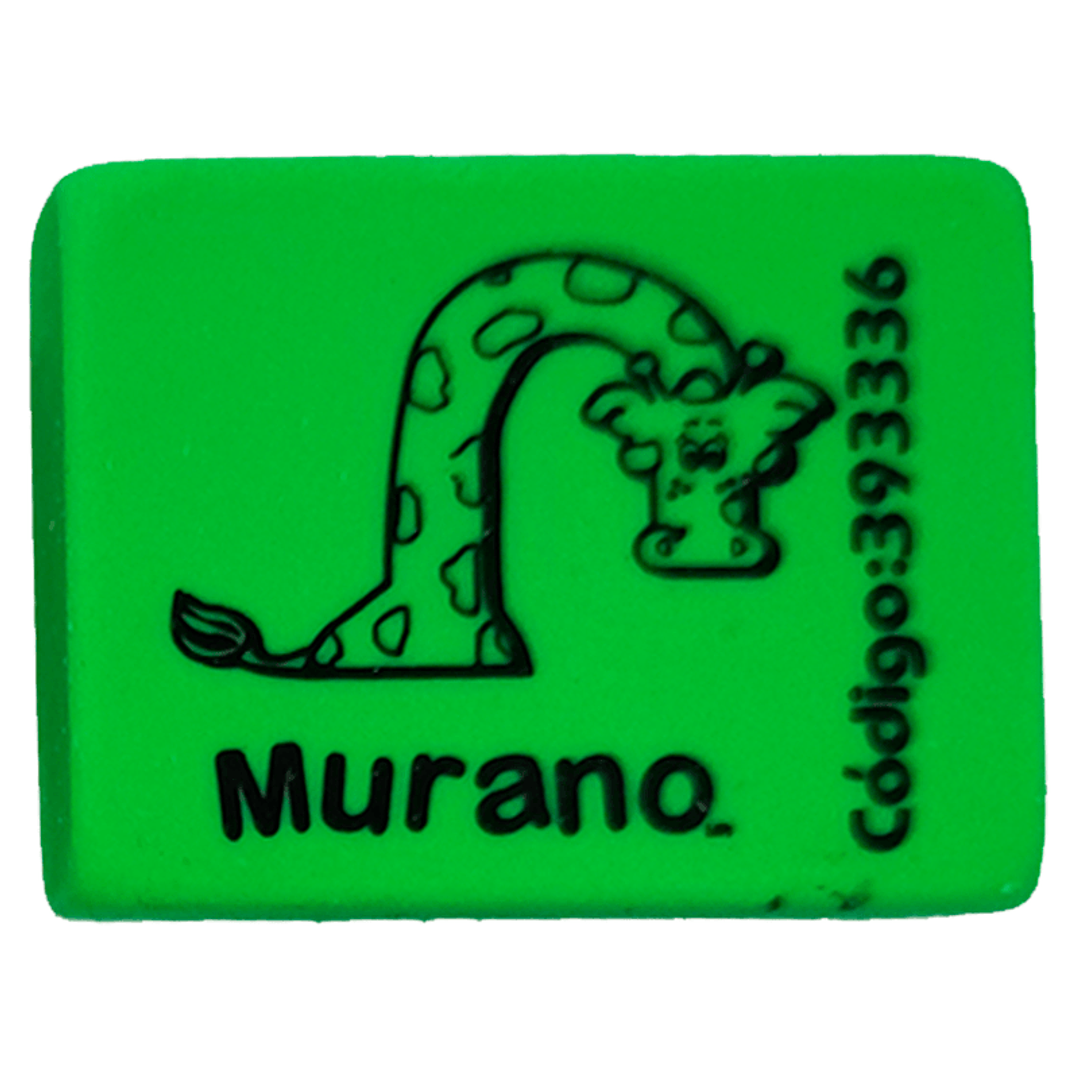 GOMA DE BORRAR MIGA MEDIANA DISEÑOS SURTIDOS 1 UNIDAD MURANO 1