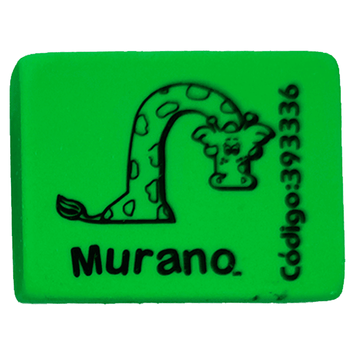 GOMA DE BORRAR MIGA MEDIANA DISEÑOS SURTIDOS 1 UNIDAD MURANO 1