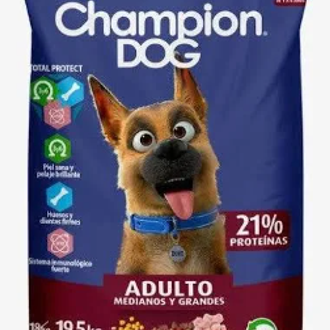 CHAMPION DOG ADULTOS MEDIANOS Y GRANDES 1 KG 1