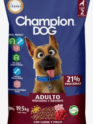 CHAMPION DOG ADULTOS MEDIANOS Y GRANDES 1 KG