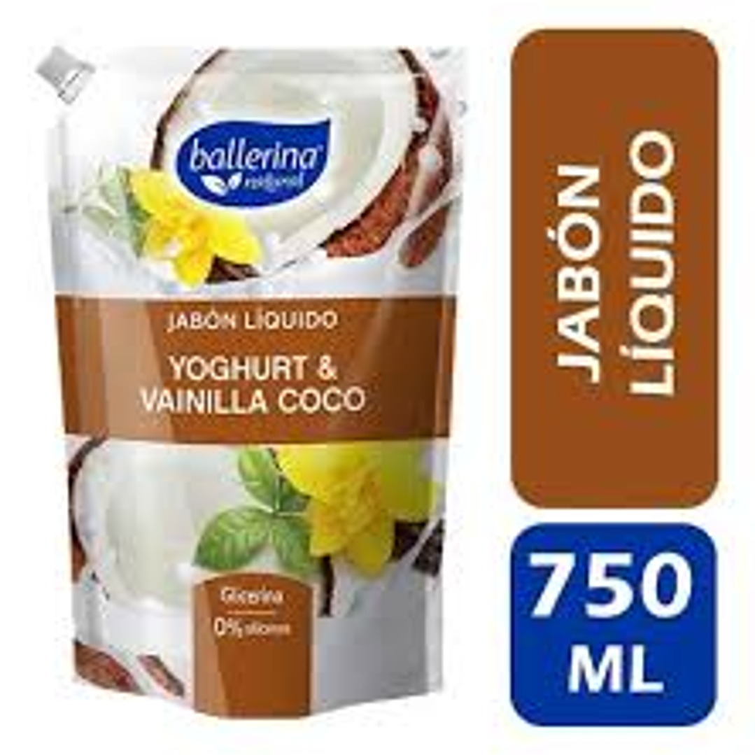 BALLERINA NATURAL YOGHURT VAINILLA & COCO 1