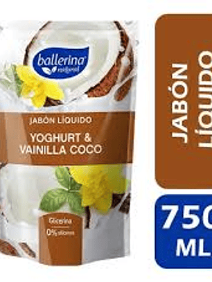 BALLERINA NATURAL YOGHURT VAINILLA & COCO