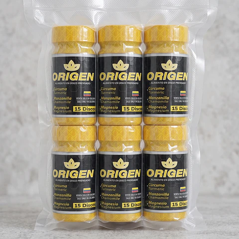 MEGA PACK ORIGEN Disco Prensado (6 Unidades) - 20% DE DESCUENTO