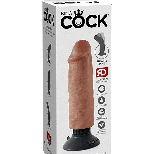 Vibrador Realístico King Cock 6
