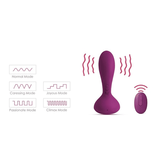 Plug Anal Vibrador Svakom Julie