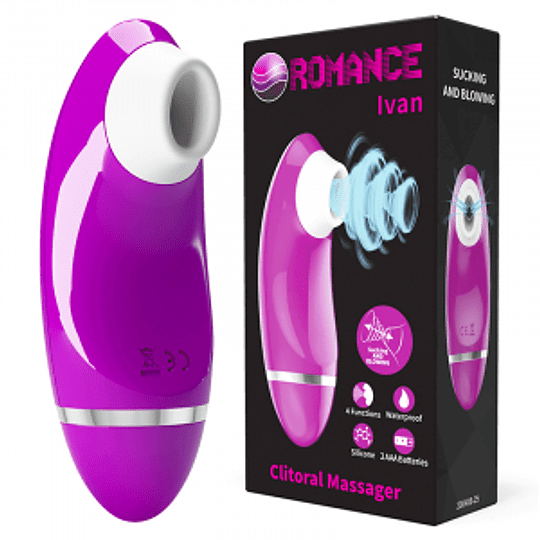 Vibrador / Masajeador Flujo de Aire Ivan