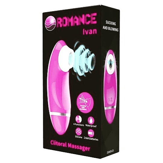 Vibrador / Masajeador Flujo de Aire Ivan