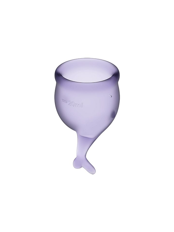 Set de 2 copas menstruales Satisfyer Feel Secure 6