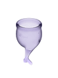 Set de 2 copas menstruales Satisfyer Feel Secure - thumbnail 7