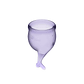 Set de 2 copas menstruales Satisfyer Feel Secure - Miniatura 7