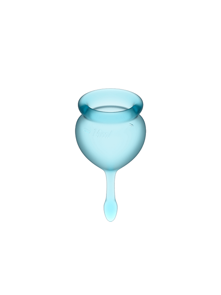 Set de 2 copas menstruales Satisfyer Feel Good 4