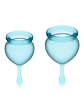Set de 2 copas menstruales Satisfyer Feel Good - Miniatura 5