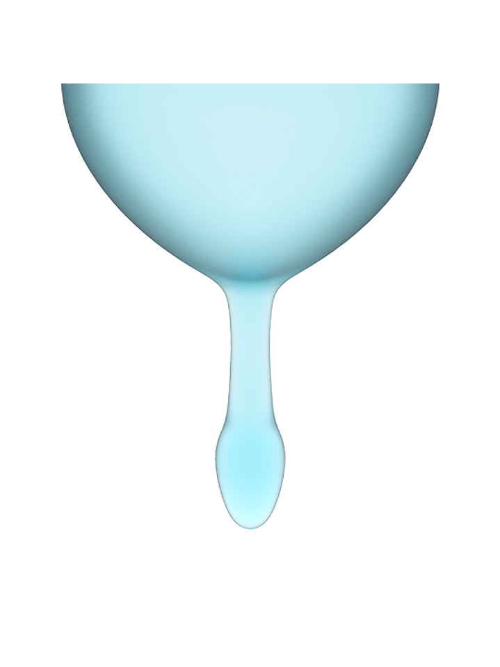 Set de 2 copas menstruales Satisfyer Feel Good 6