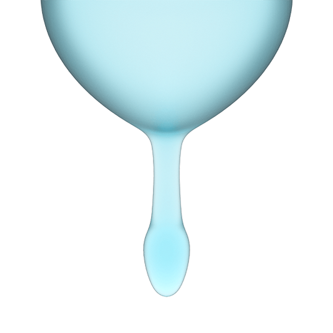 Set de 2 copas menstruales Satisfyer Feel Good 6