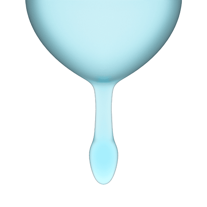 Set de 2 copas menstruales Satisfyer Feel Good 6