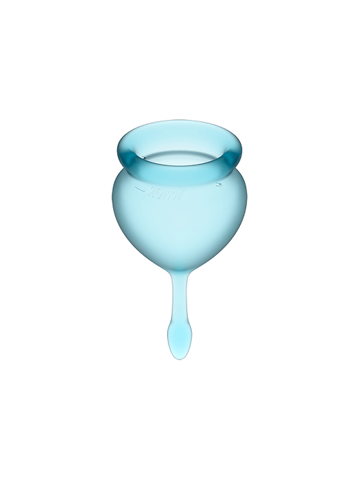 Set de 2 copas menstruales Satisfyer Feel Good 7