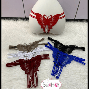 Colaless perla mariposa 