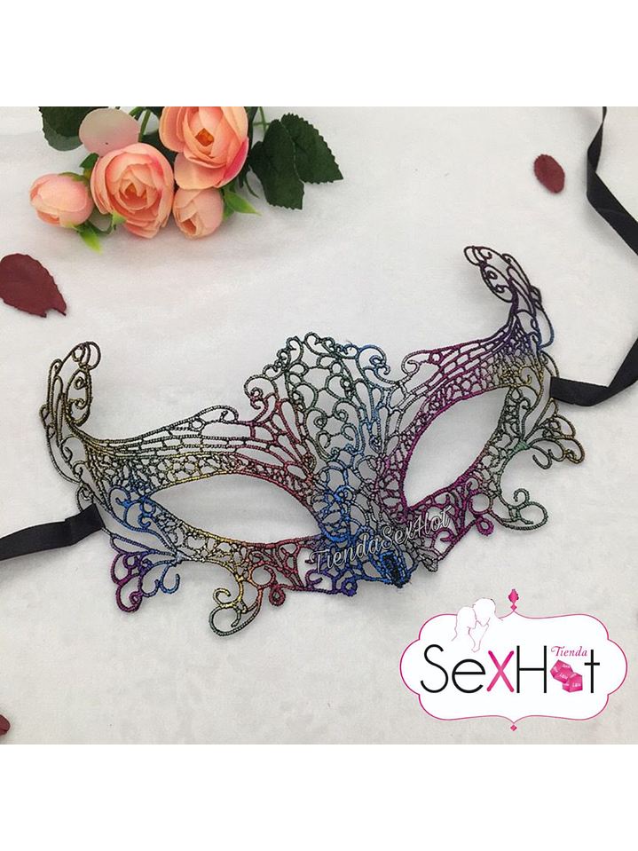 Antifaz multicolor zorro 1