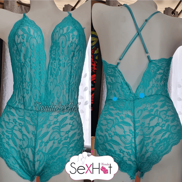 Body encaje Escote  1