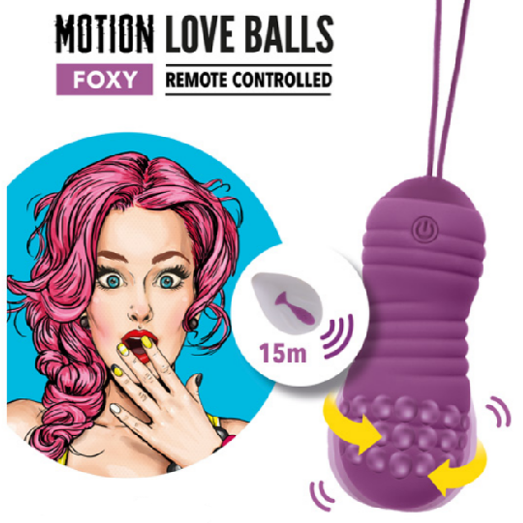 Bolita Vibradora Motion Love Balls FOXY  2