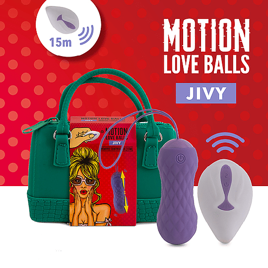 Bolita Vibradora Motion Love Balls JIVY