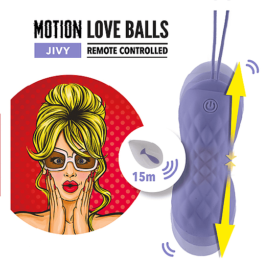 Bolita Vibradora Motion Love Balls JIVY