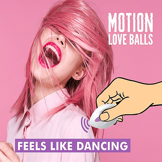 Bolita Vibradora Motion Love Balls JIVY