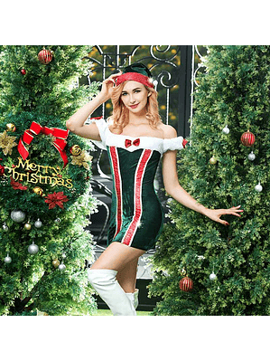 Disfraz Navidad Vestido 