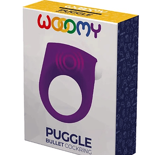 Anillo Vibrador Bala Wooomy Puggle