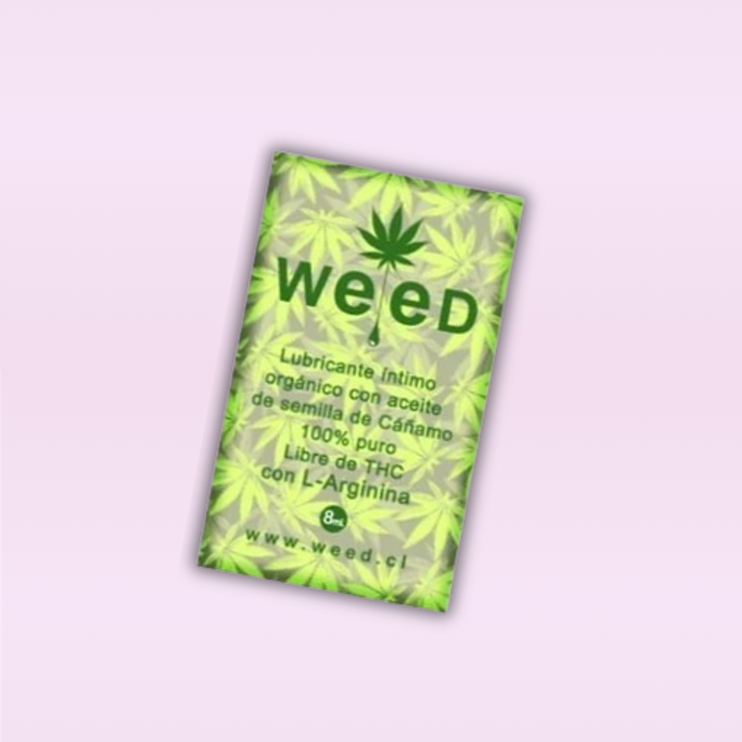 Sachet Lubricante Intimo Weed 8 ml. 1