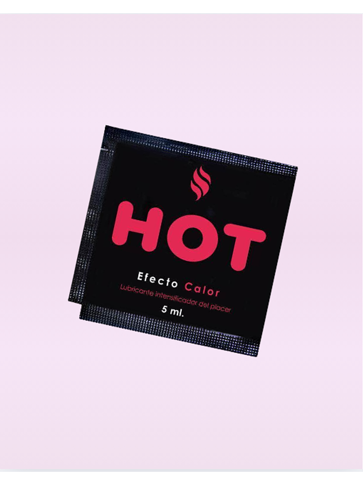 Lubricante Hot Sachet 5 ml 1