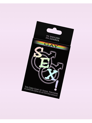 Juego de cartas Eróticas Gay