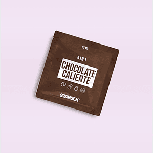 Lubricante Chocolate Caliente 4 en 1 - 5ml