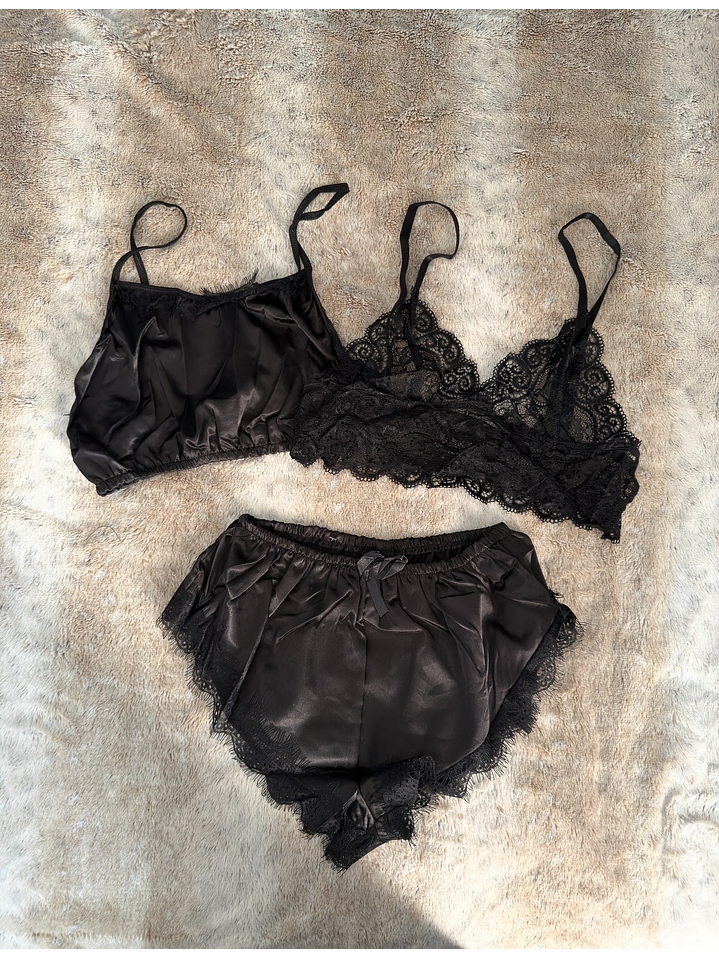 Lencería 3 Piezas 2