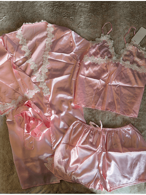 Conjunto Lencería 3 Piezas