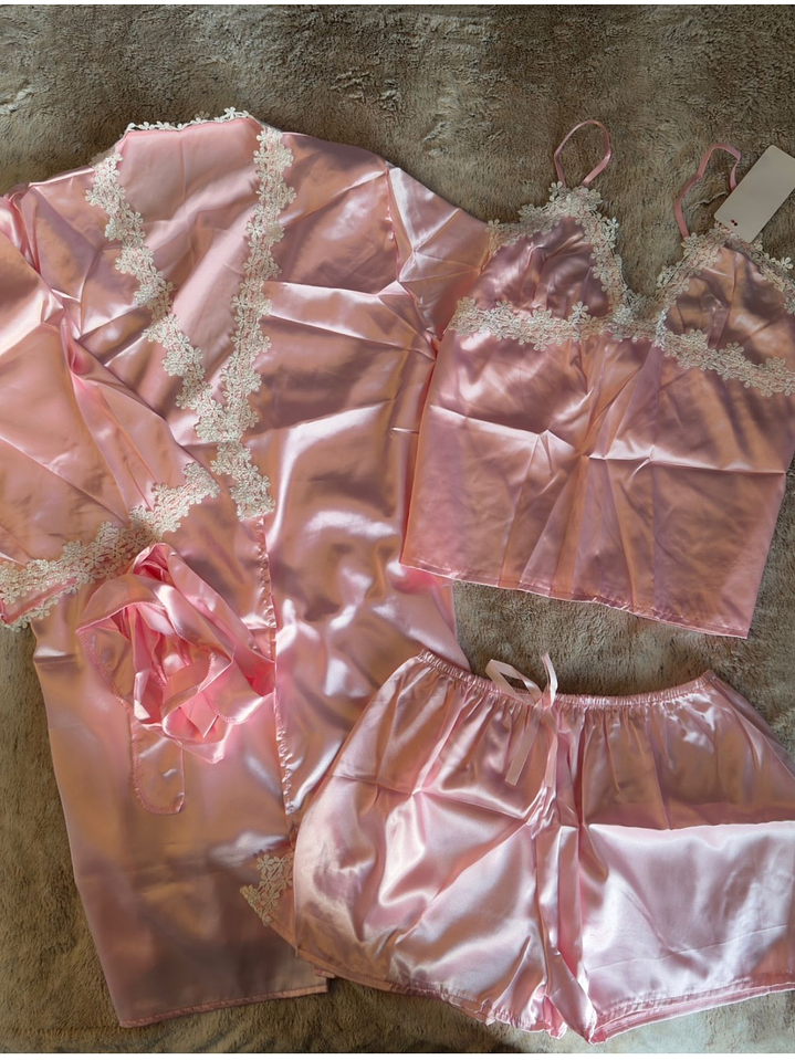 Conjunto Lencería 3 Piezas 1