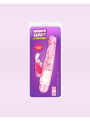 Vibrador Rabbit 8 Funciones Rosado