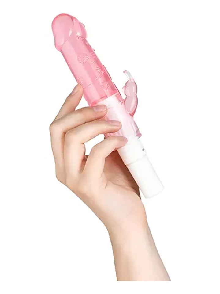 Vibrador Rabbit 8 Funciones Rosado 3