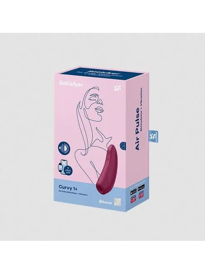 Satisfyer pulso de aire Curvy 1  4