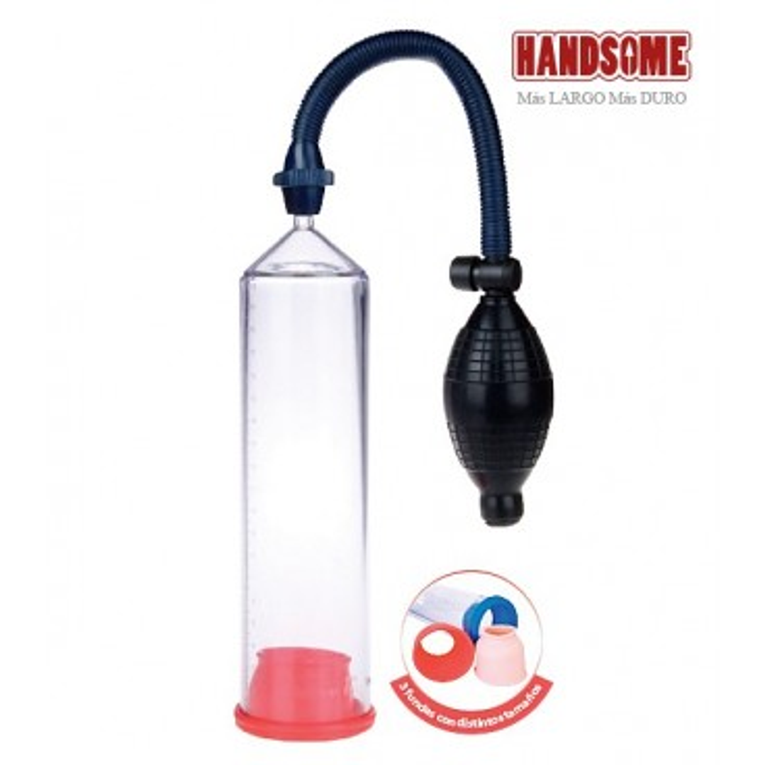 Bomba Vacio Handsome Up Con 3 repuestos 2