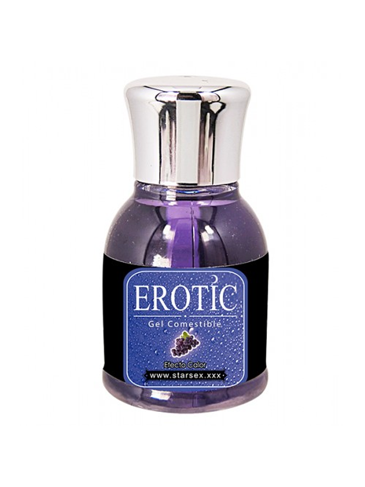 Gel comestible Erotic Uva 30 ml. 1