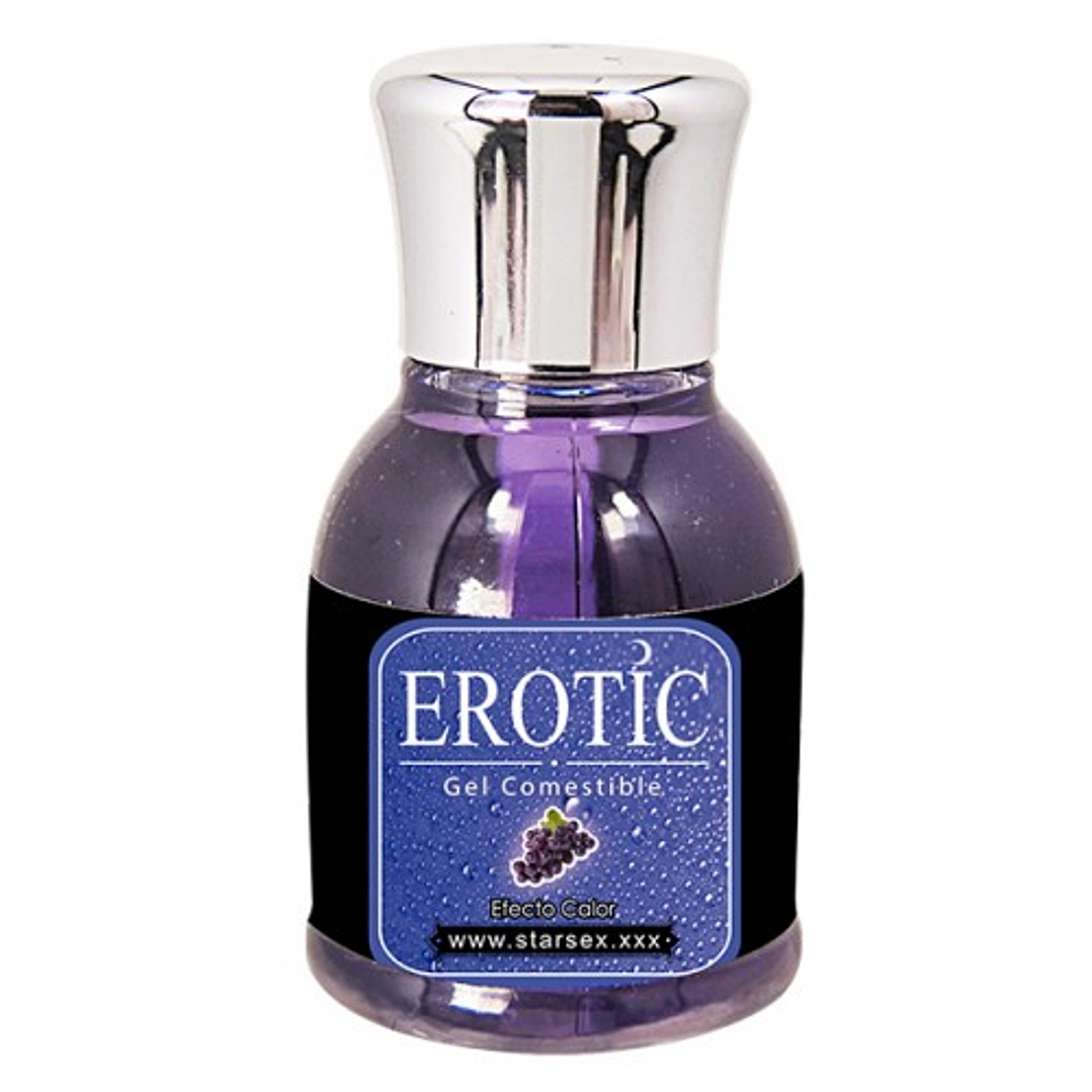 Gel comestible Erotic Uva 30 ml. 1